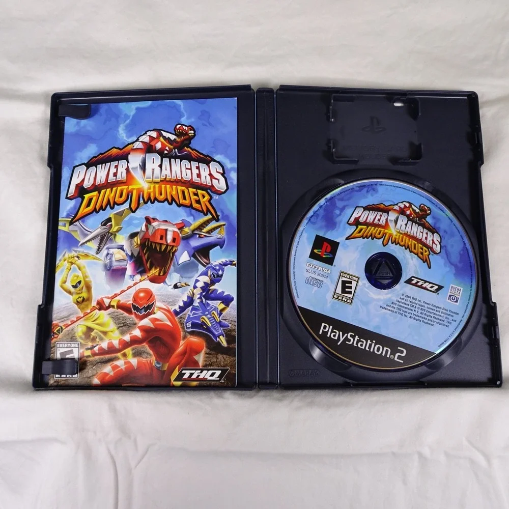 Power Rangers: Dino Thunder Play Station 2. Game and manual.